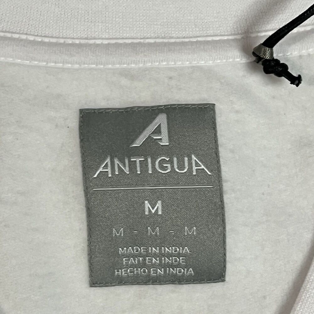 Antigua NFL NWT White Cincinnati Bengals V Neck Sweater Pullover Sz M NEW - Picture 5 of 10